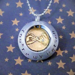 Hidden Message Locket - You’re my Person